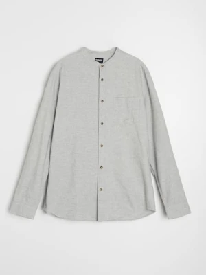 Sinsay - Bawełniana koszula - szary