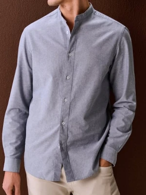 Sinsay - Bawełniana koszula - szary