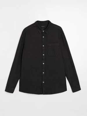 Sinsay - Bawełniana koszula - szary