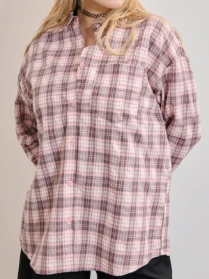 Sinsay - Bawełniana koszula w kratę - wielobarwny