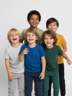 Sinsay - Bawełniana koszulka 5 pack - szary