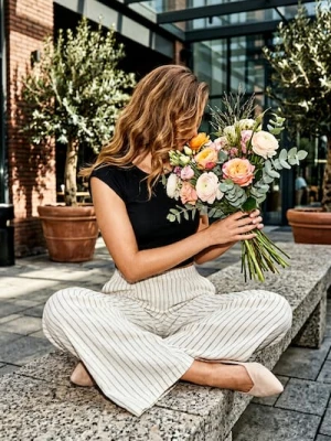 Sinsay - Bawełniana koszulka basic - czarny