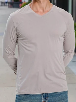 Sinsay - Bawełniana koszulka basic - kremowy