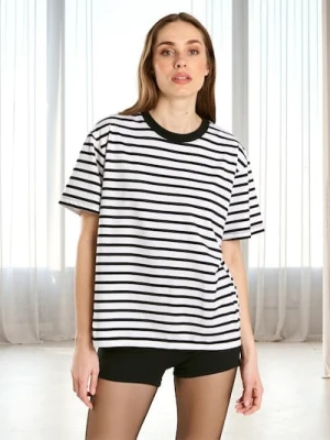 Sinsay - Bawełniana koszulka basic - wielobarwny