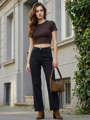 Sinsay - Bawełniana koszulka - czerwony