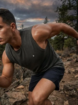 Sinsay - Bawełniana koszulka na ramiączkach - zielony