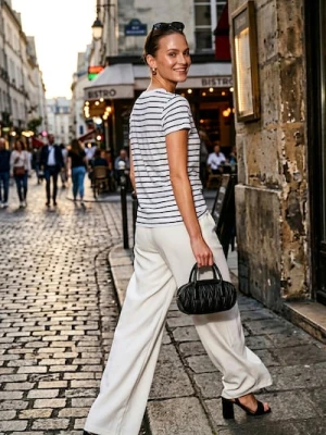 Sinsay - Bawełniana koszulka z kieszonką - wielobarwny