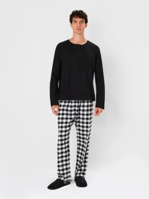 Sinsay - Bawełniana piżama dwuczęściowa - wielobarwny