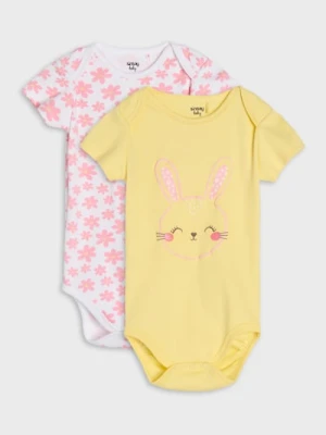 Sinsay - Bawełniane body 2 pack - Inny