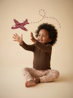 Sinsay - Bawełniane body 3 pack - brązowy