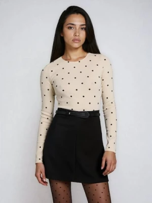 Sinsay - Bawełniane body w kropki - wielobarwny