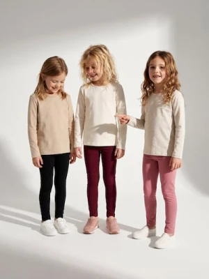 Sinsay - Bawełniane legginsy 4 pack - wielobarwny