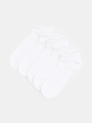 Sinsay - Bawełniane skarpetki 5 pack - biały