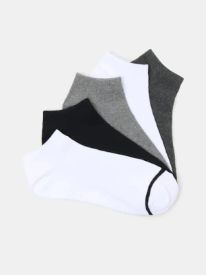 Sinsay - Bawełniane skarpetki 5 pack - szary