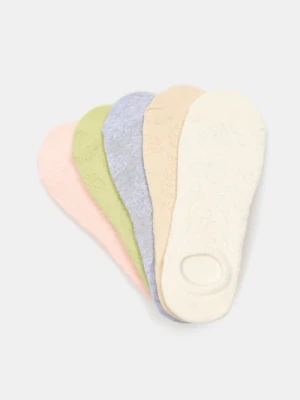 Sinsay - Bawełniane skarpetki 5 pack - wielobarwny