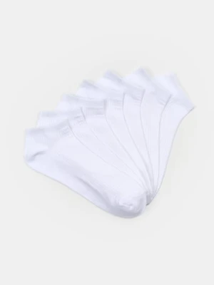 Sinsay - Bawełniane skarpetki 7 pack - biały