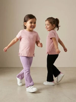 Sinsay - Bawełniane spodnie flare 2 pack - wielobarwny