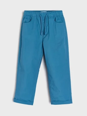 Sinsay - Bawełniane spodnie - mid blue
