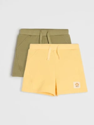 Sinsay - Bawełniane szorty 2 pack - Inny