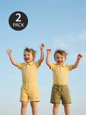 Sinsay - Bawełniane szorty 2 pack - Inny