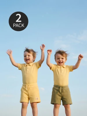 Sinsay - Bawełniane szorty 2 pack - Inny