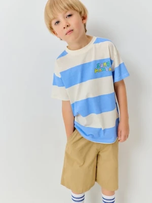 Sinsay - Bawełniane szorty 2 pack - szary