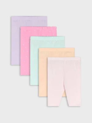 Sinsay - Bawełniane szorty 5 pack - wielobarwny