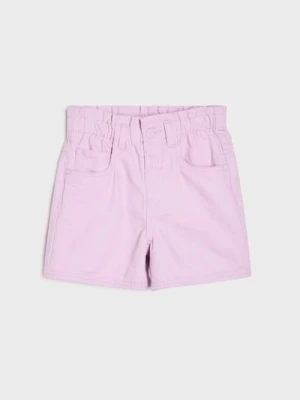 Sinsay - Bawełniane szorty - fioletowy