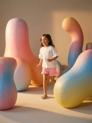 Sinsay - Bawełniane szorty - różowy