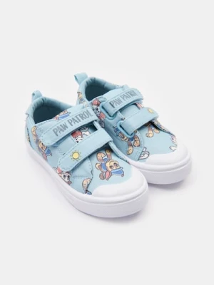 Sinsay - Bawełniane trampki ze skórzaną wkładką PAW Patrol - niebieski