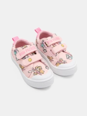 Sinsay - Bawełniane trampki ze skórzaną wkładką PAW Patrol - różowy