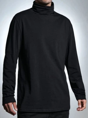 Sinsay - Bawełniany golf basic - czarny