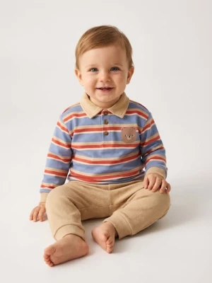 Sinsay - Bawełniany komplet: bluza i spodnie - wielobarwny