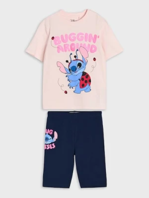 Sinsay - Bawełniany komplet dzianinowy Stitch - wielobarwny
