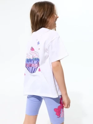 Sinsay - Bawełniany komplet: koszulka i kolarki My Little Pony - wielobarwny