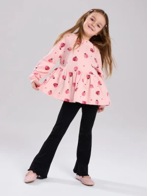 Sinsay - Bawełniany komplet: koszulka i spodnie - wielobarwny