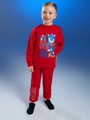 Sinsay - Bawełniany komplet Sonic the Hedgehog - czerwony