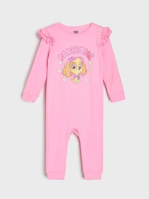 Sinsay - Bawełniany pajacyk PAW Patrol - niebieski