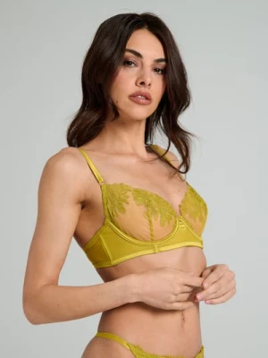 Sinsay - Biustonosz koronkowy - zielony