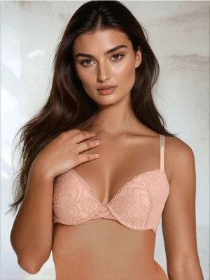 Sinsay - Biustonosz push up 2 pack - kremowy