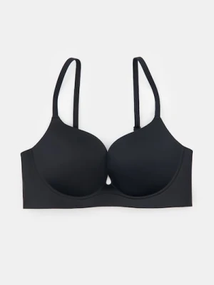 Sinsay - Biustonosz push-up bez fiszbin - czarny