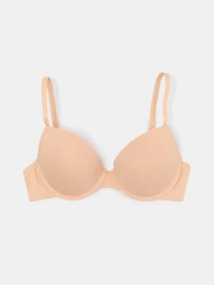 Sinsay - Biustonosz push-up z fiszbinami - kremowy