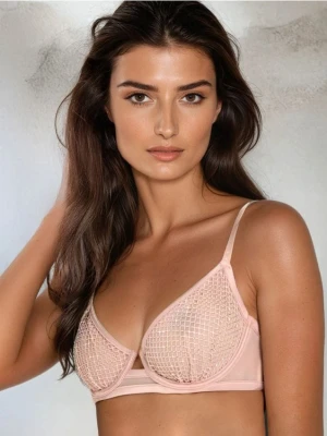 Sinsay - Biustonosz z cyrkoniami - złoty