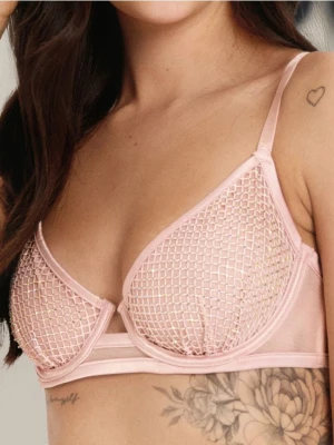 Sinsay - Biustonosz z cyrkoniami - złoty