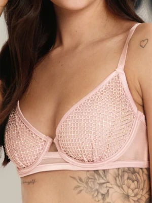 Sinsay - Biustonosz z cyrkoniami - złoty