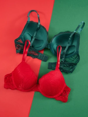 Sinsay - Biustonosze 2 pack - zielony