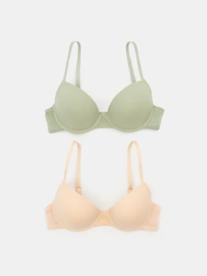 Sinsay - Biustonosze push-up 2 pack - wielobarwny