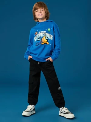 Sinsay - Bluza Among Us - mid blue