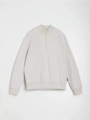 Sinsay - Bluza basic - kremowy