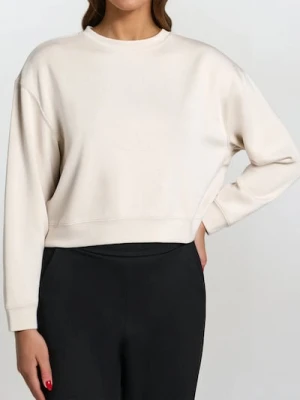Zdjęcie produktu Sinsay - Bluza basic - kremowy